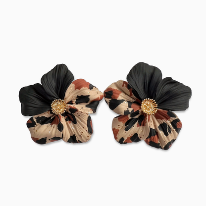 ARO AMALIA - Animal Print - Negro