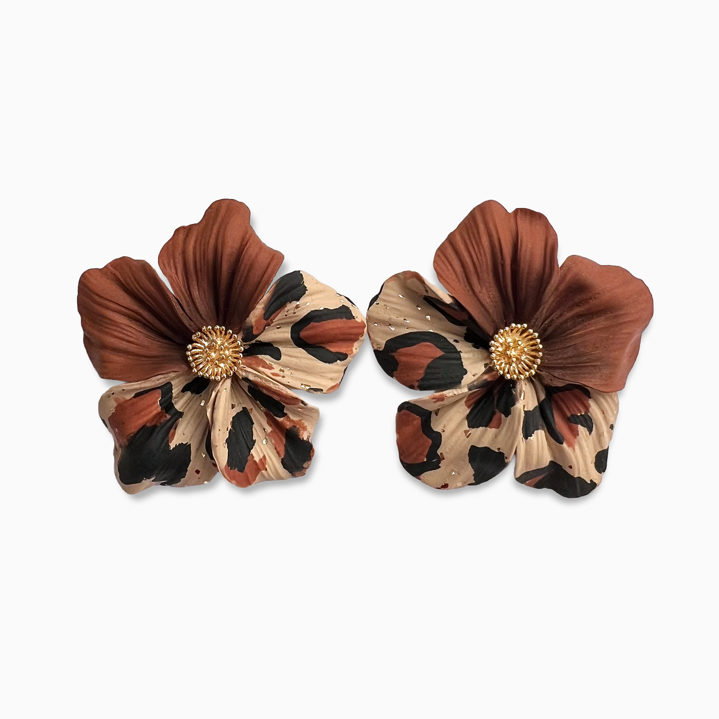 ARO AMALIA - Animal Print - Café