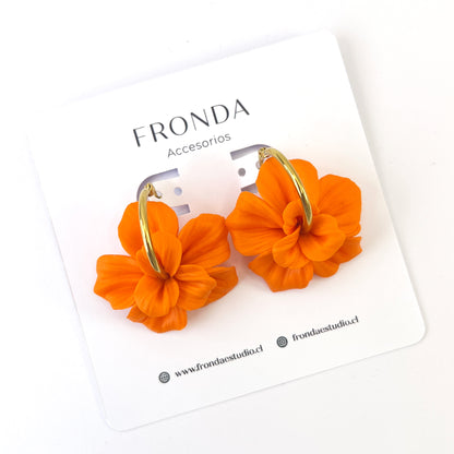 ARO EDENA (con argolla) - Naranja